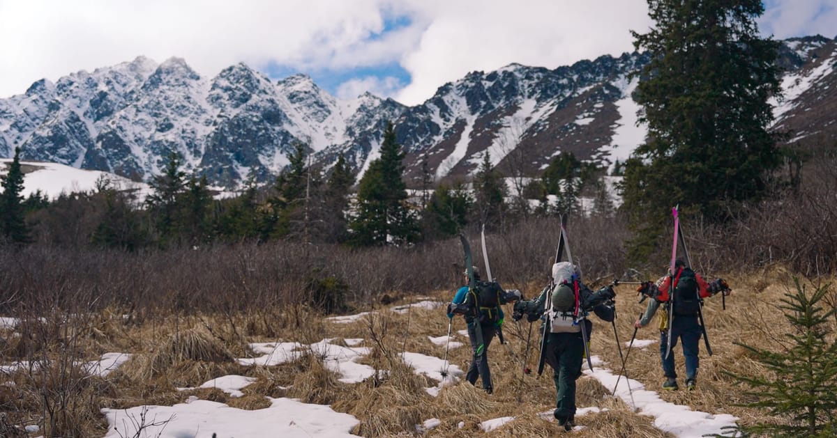 Temptation Couloir, Alaska